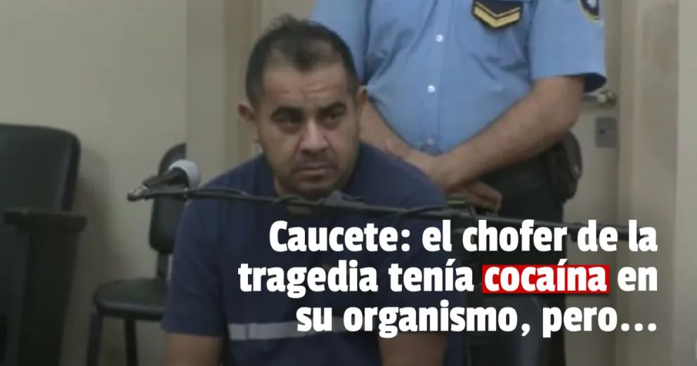 El chofer que atropelló al delivery en Caucete tenía cocaína en su organismo