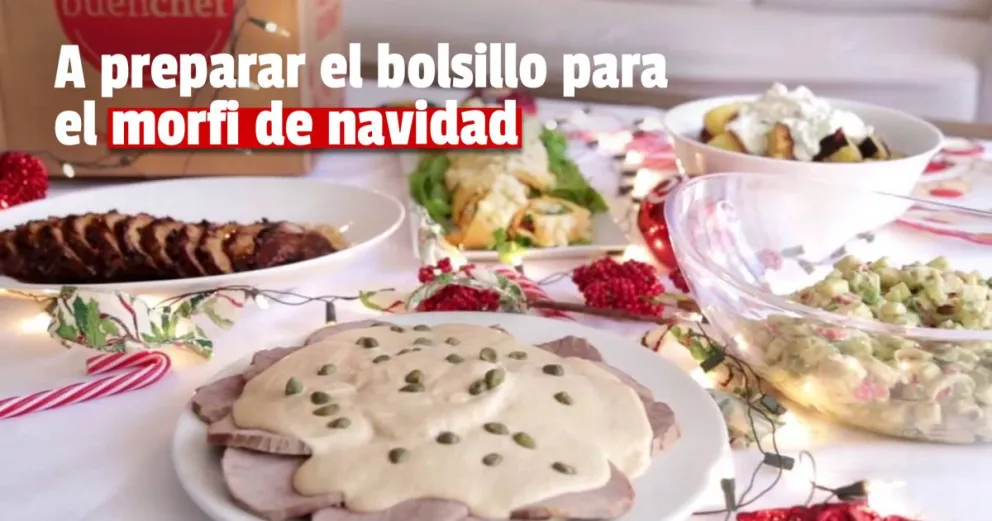 ¿Cuánto cuesta  preparar la cena de navidad en promedio? 