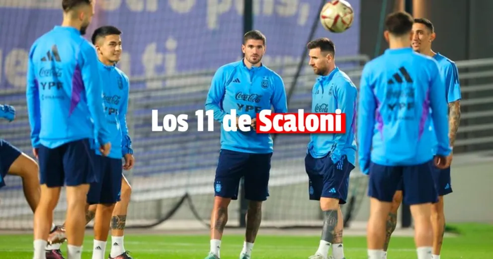 La formación de la Selección Argentina vs. Croacia