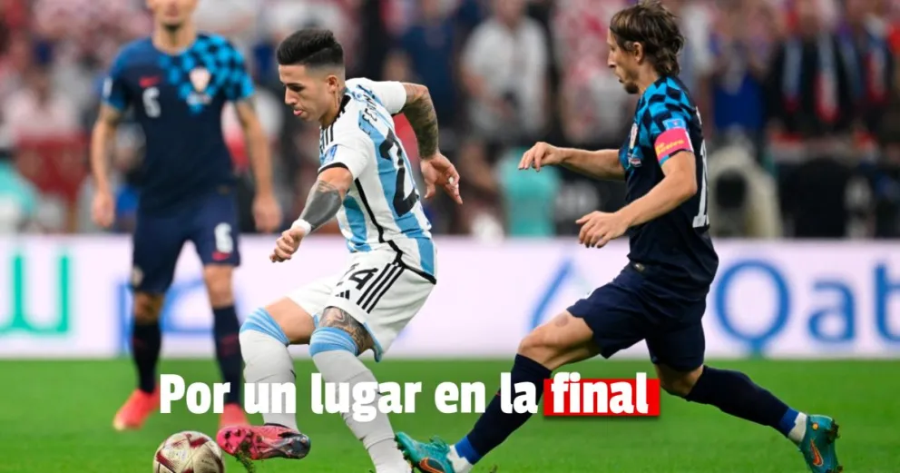 Ya juegan Argentina y Croacia