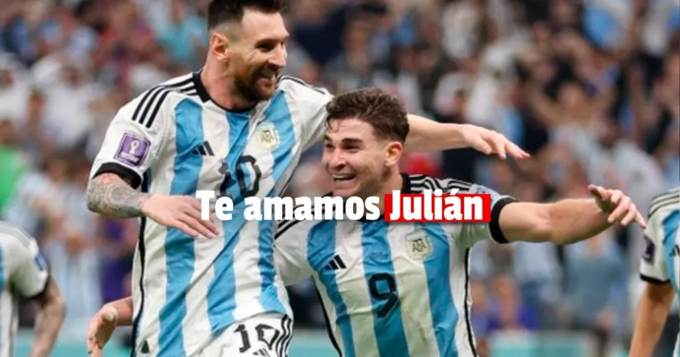 Julián Álvarez marcó el segundo y Argentina gana 2 a 0 