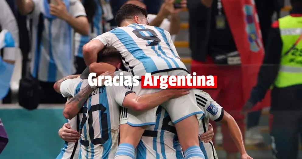 Argentina jugará la final de la Copa Mundial