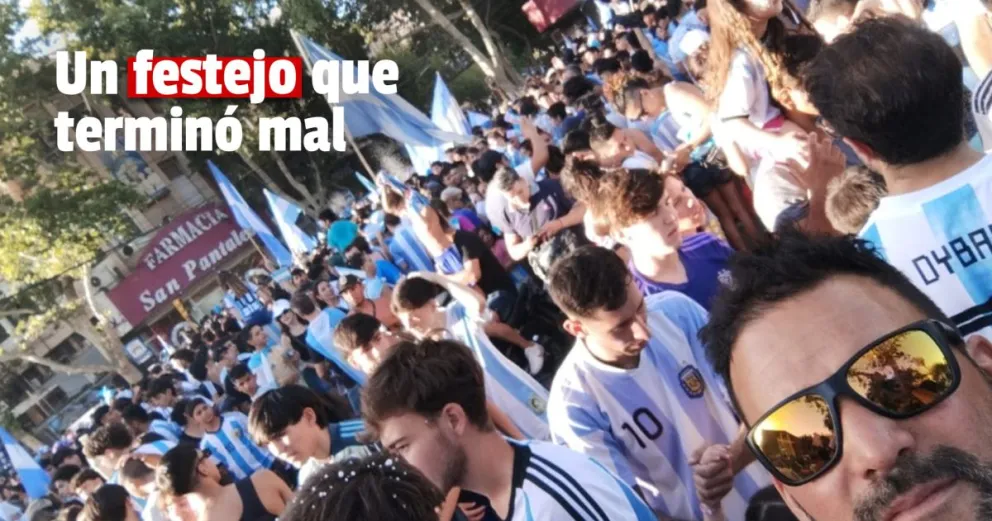 La policía detuvo a un grupo de adolescentes por disturbios en la vía pública