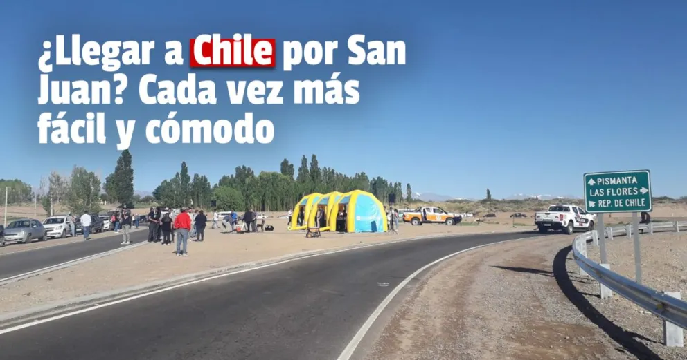 Uñac inauguró importantes obras complementarias al Paso de Agua Negra