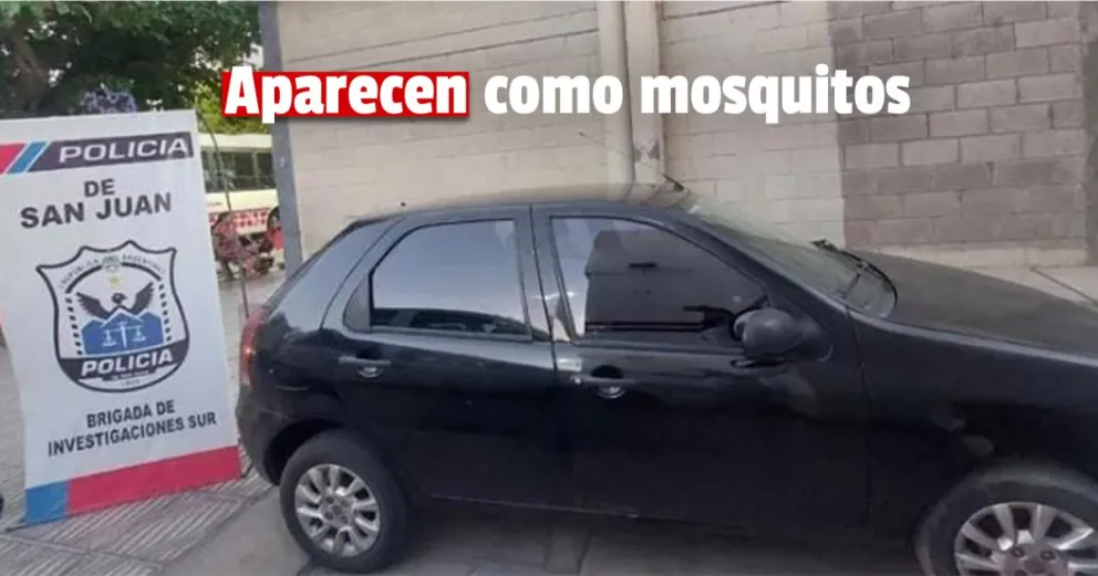 Nuevo auto robado que aparece en la provincia