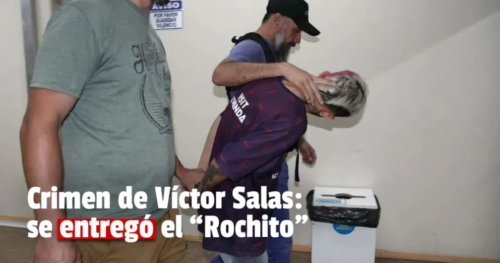 Se entregó el sujeto que le habría disparado y matado a Víctor Hugo Salas