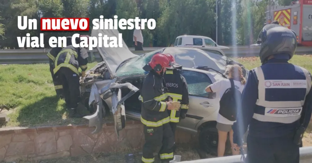 Impactante siniestro vial en Capital