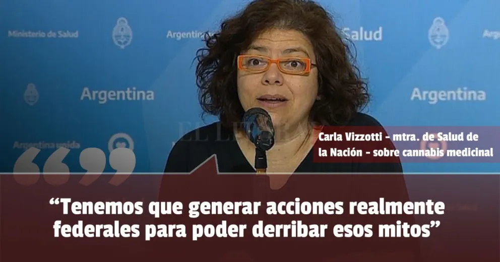 Cannabis Medicinal: Vizzotti confirmó el avance para que se incorpore el aceite como alimento
