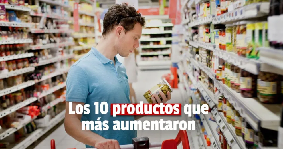 Pese a la desaceleración del precio de los alimentos, algunos subieron más del 20%