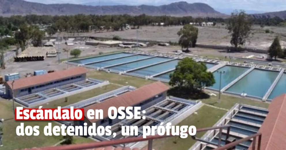 OSSE: detuvieron a dos de los tres operarios denunciados por adulterar la calidad del agua