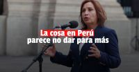 Dina Boluarte pidió urgente elecciones adelantas en Perú