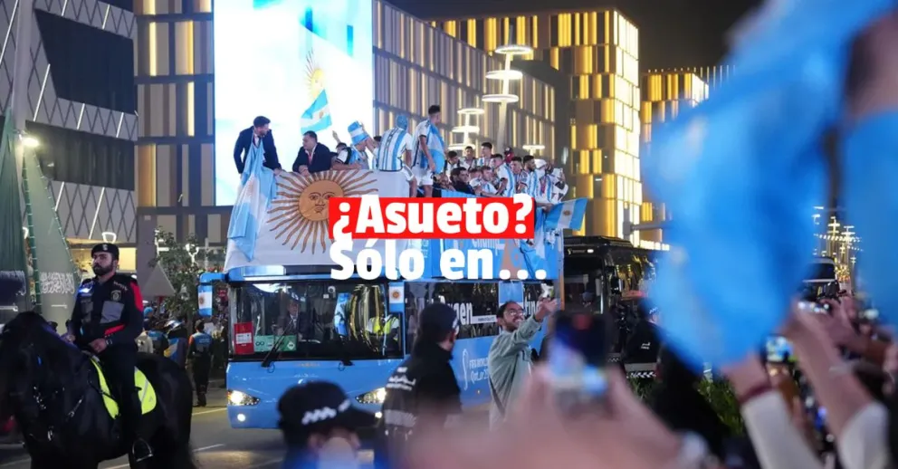 Sólo una provincia decidió dar asueto porque Argentina ganó el Mundial de Fútbol