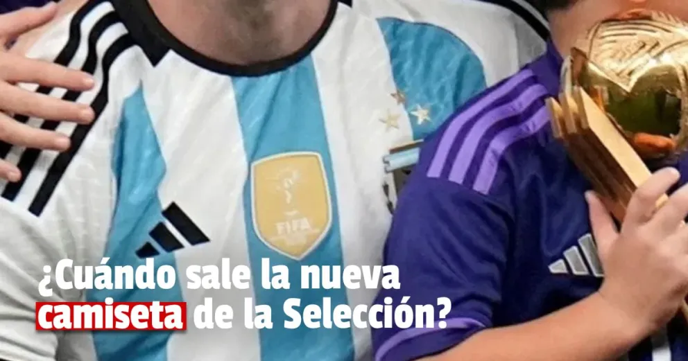 Adidas ya comenzó la producción de la nueva camiseta con las tres estrellas 