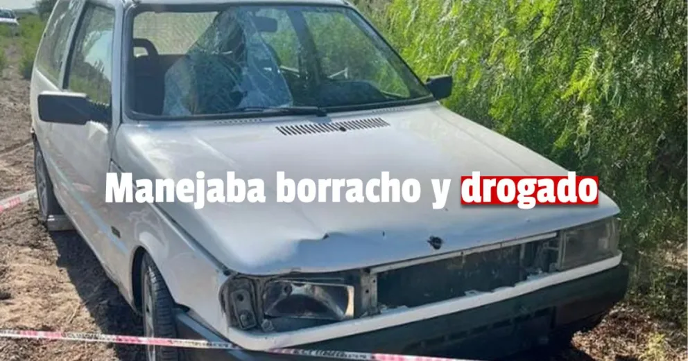 Pocito: el conductor que mató en un choque conducía borracho y drogado