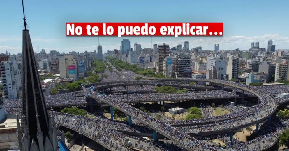 Más de 4.000.000 de hinchas en las autopistas por la Selección