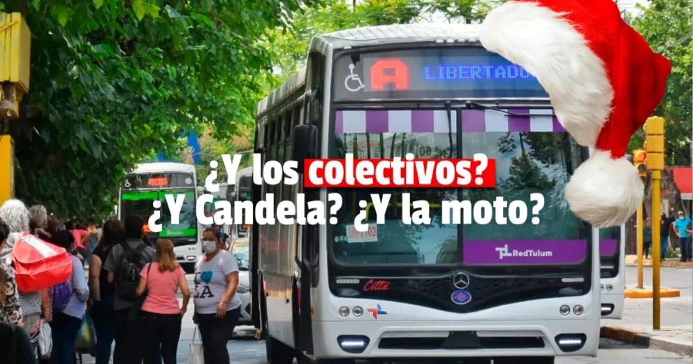 Se confirmó como trabajará el transporte público durante las fiestas