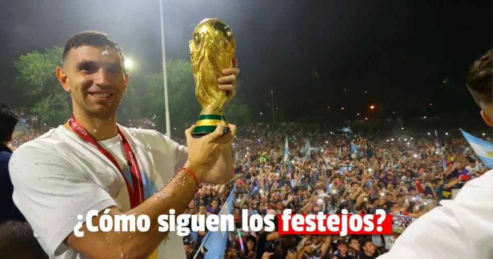 Cómo siguen los festejos de los campeones del mundo: fiestas con los jugadores en sus ciudades