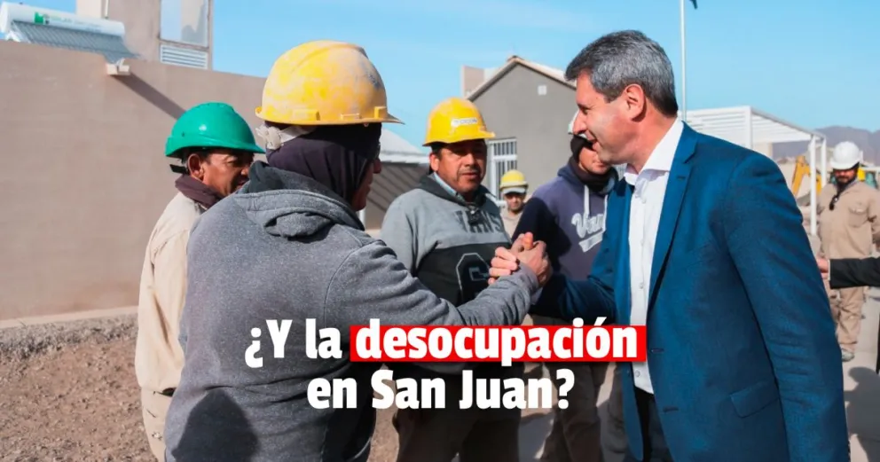 Confirmaron que la desocupación en San Juan se ubicó en el 3 por ciento y es de las menores del país
