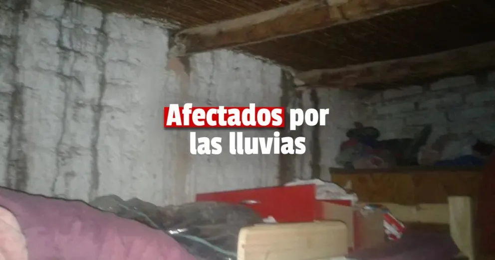 15 familias debieron ser asistidas por las lluvias 