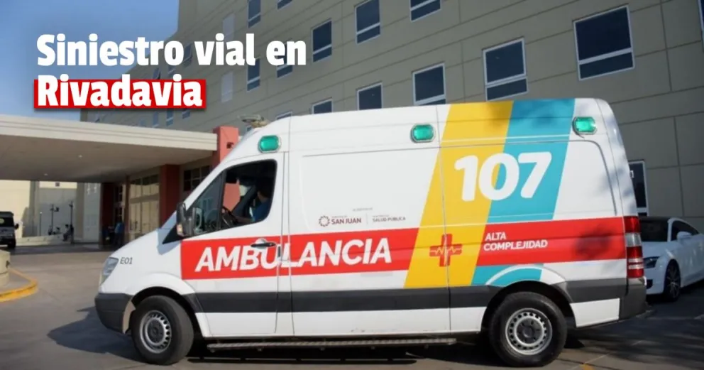 Dos motociclistas chocaron y uno debió ser trasladado de urgencia 