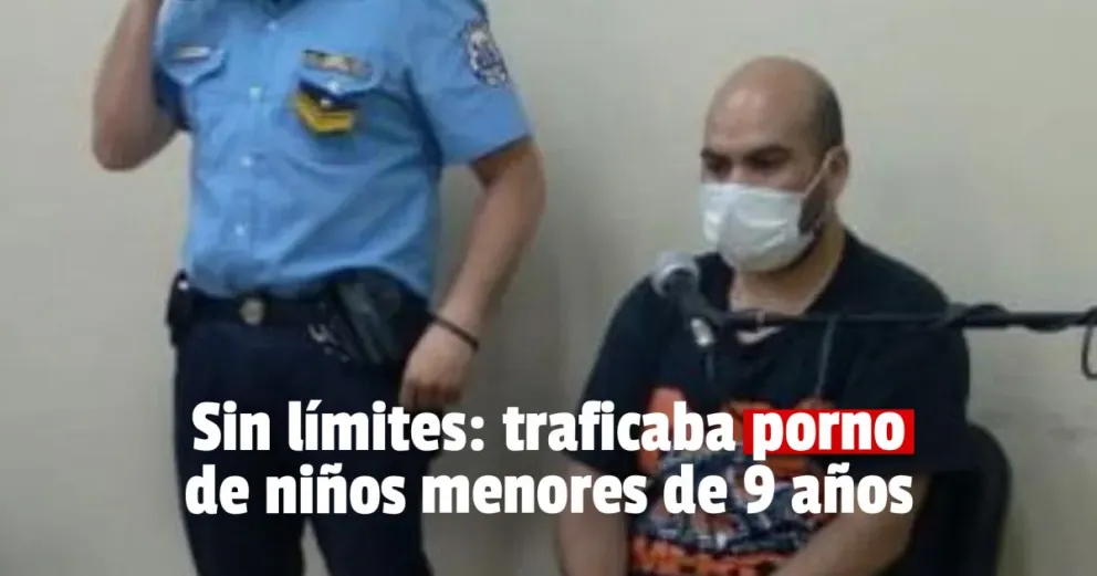 A prisión por traficar pornografía infantil