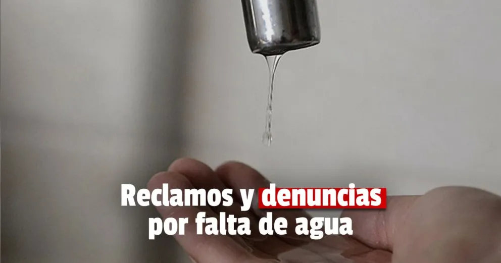 Albardón: unas 120 familias llevan cuatro días sin agua 