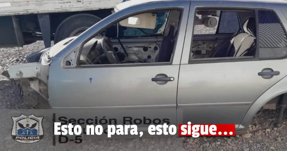 Continúan apareciendo autos robados en San Juan con procedencia en Buenos Aires