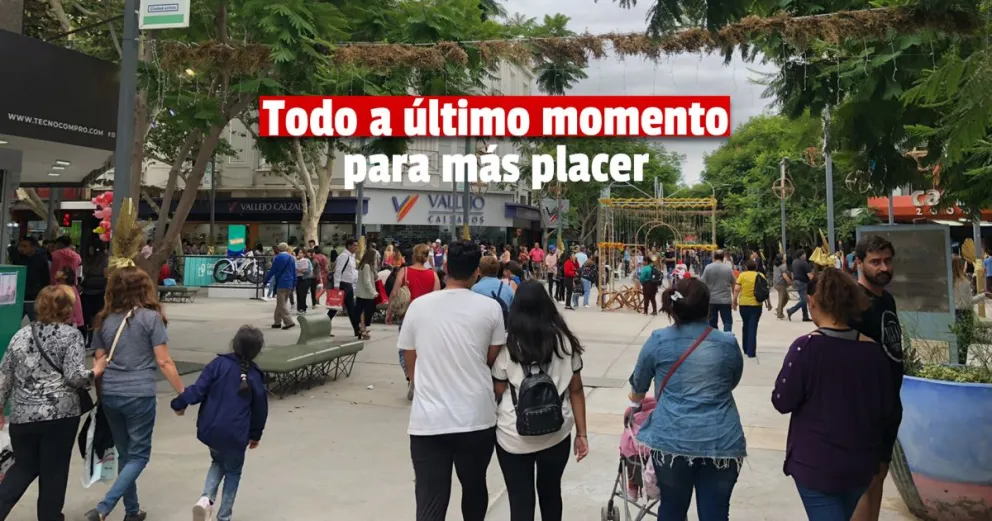 San Juan: compras navideñas de último momento por el "efecto Mundial"