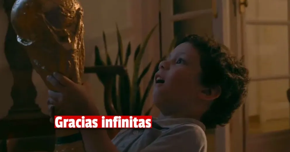 El video de la Selección Argentina por Navidad: "Gracias papá Lionel"