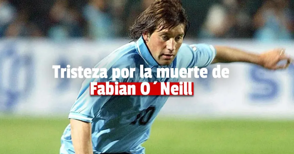 Murió el exjugador de uruguay Fabían O´Neill