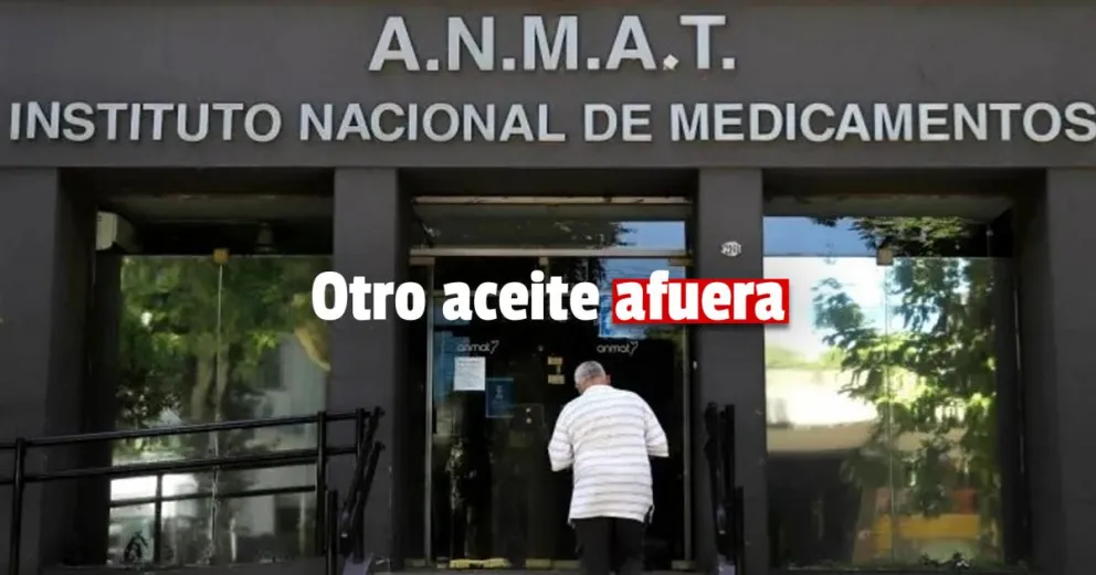 ANMAT prohibió la venta y comercialización de aceite D´olivo 