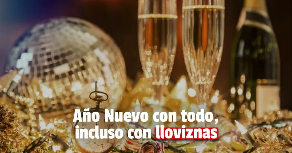 Se viene una año nuevo con probabilidad de lloviznas
