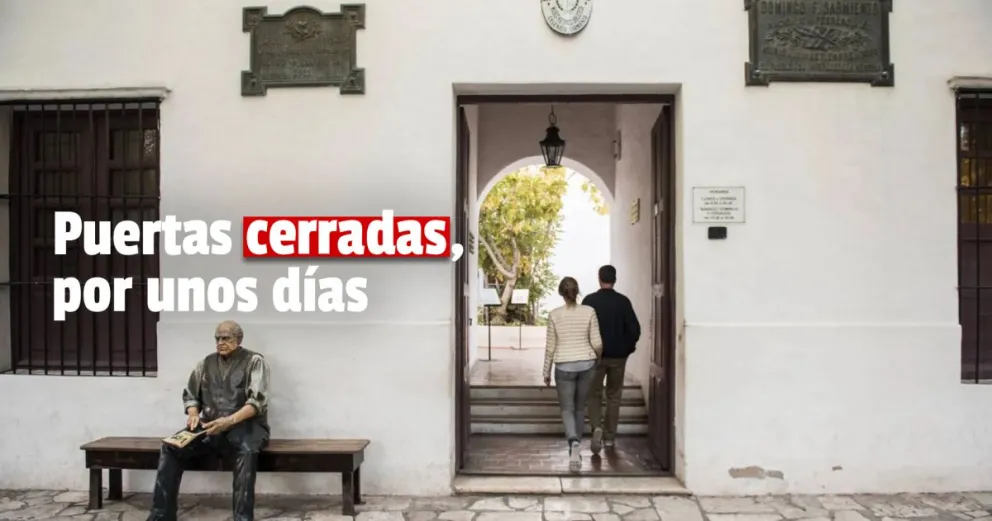 Casa Natal de Sarmiento: cierra sus puertas por desinsectación 