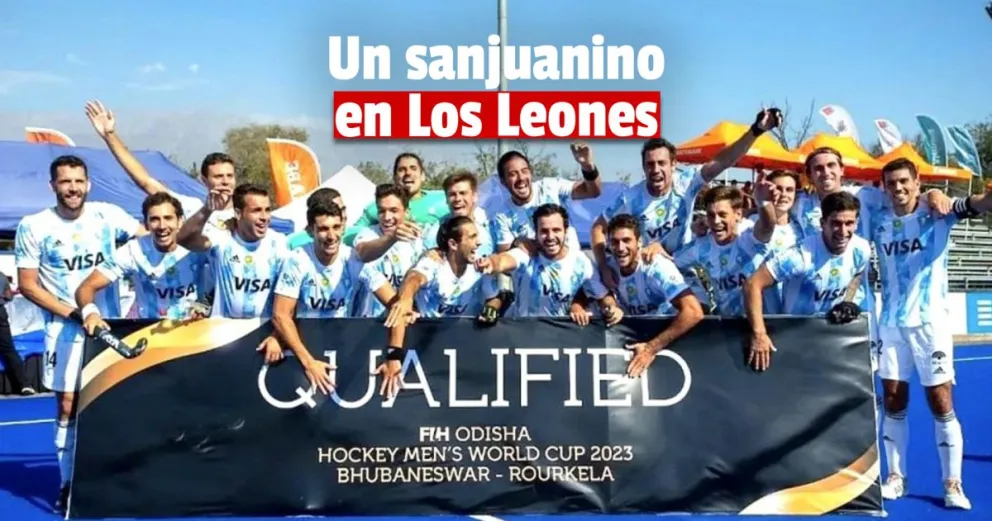 El sanjuanino Agustín Bugallo jugará el mundial de hockey césped en India
