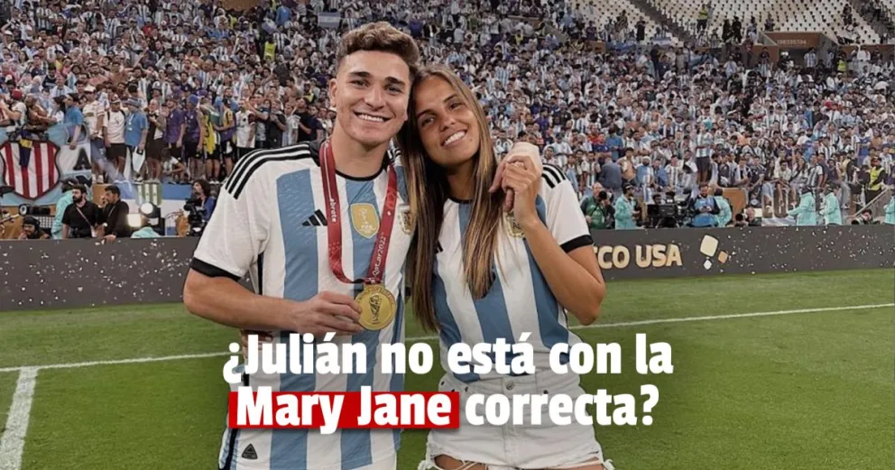 La insólita iniciativa para que Julián Álvarez se separe de su novia, Emilia Ferrero