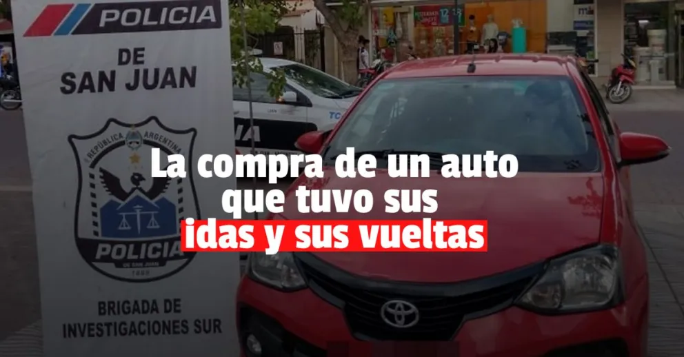 Compró un auto en Mendoza, lo trajo a San Juan y se lo robaron los mismos que se lo vendieron