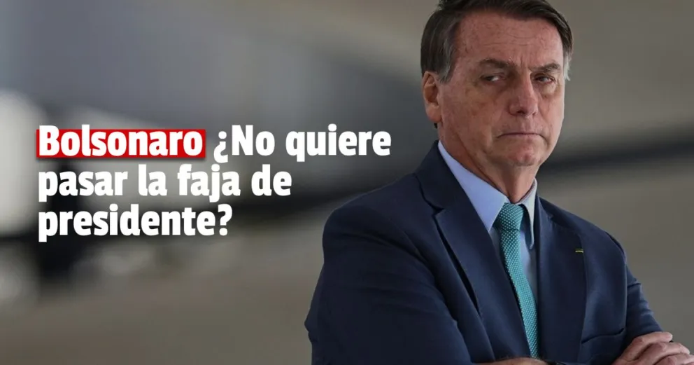 Bolsonaro viajará a EEEUU y no será parte del acto tradicional de cambio de presidencia 