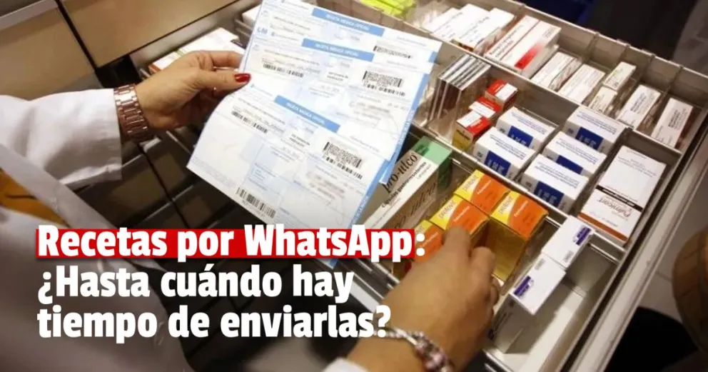 Extendieron hasta fines de febrero el plazo para enviar recetas por WhatsApp para enfermos crónicos 