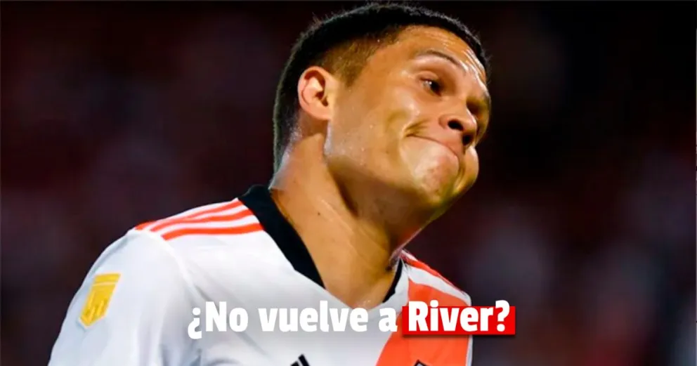 Aseguran que salvo un milagro, Juanfer Quintero no vuelve a River