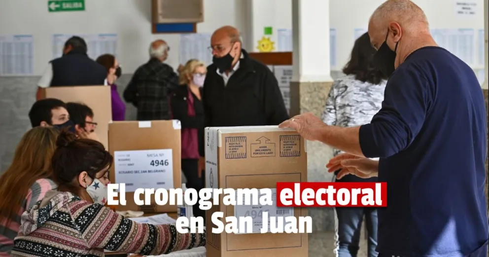 Se conocieron los detalles del calendario electoral de San Juan: mirá todas las fechas