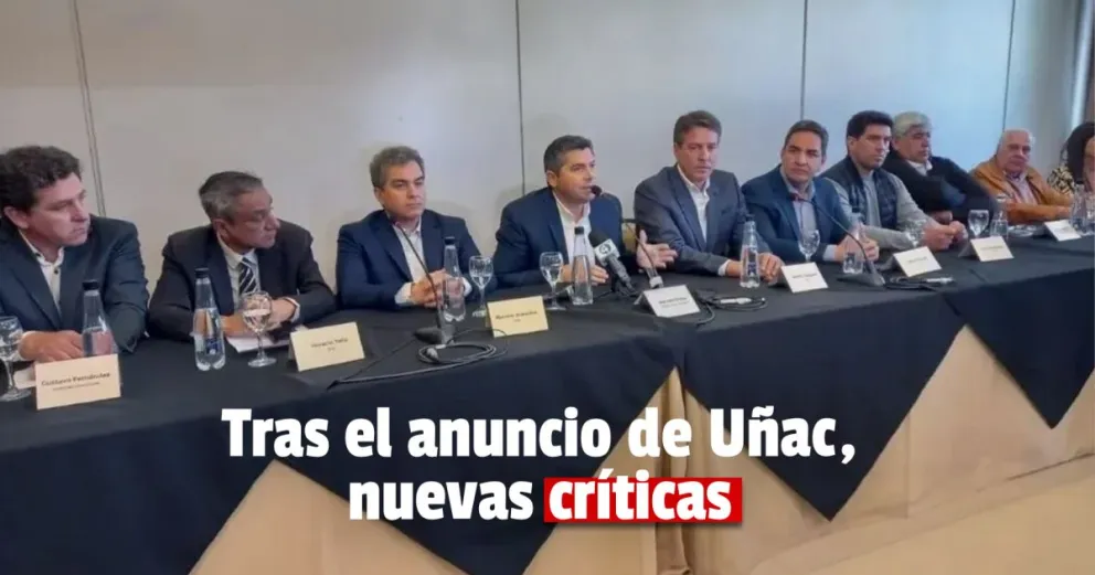 ¿Qué dijo la oposición tras el anuncio de Uñac sobre su candidatura? 