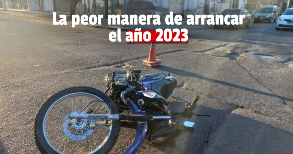 El año comenzó con un siniestro vial