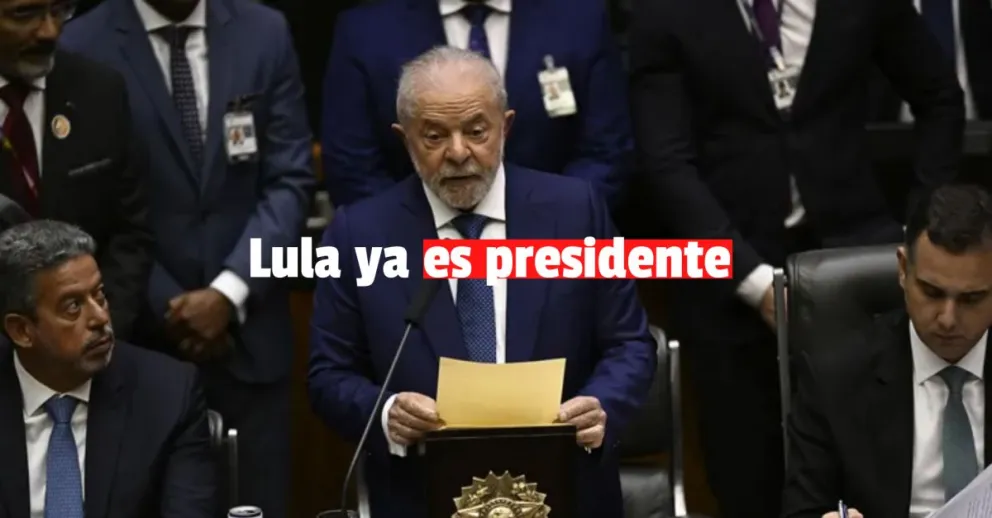 Lula ya asumió como presidente en Brasil: las mejores frases