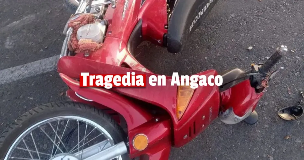 Un motociclista falleció tras impactar contra un árbol en Angaco 