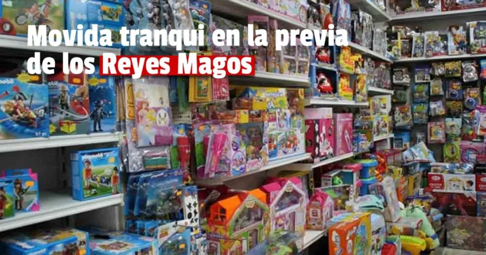 Movimiento discreto en las ventas en la previa de Reyes Magos