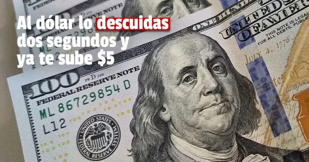 El dólar blue arrancó el año aumentando $5