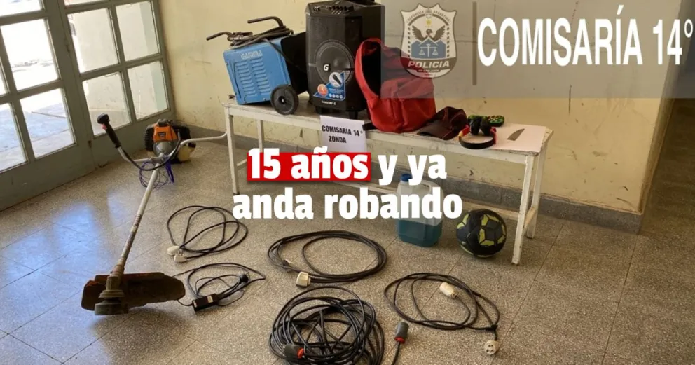Desvalijaron una casa y fueron detenidos: uno tiene 15 años 