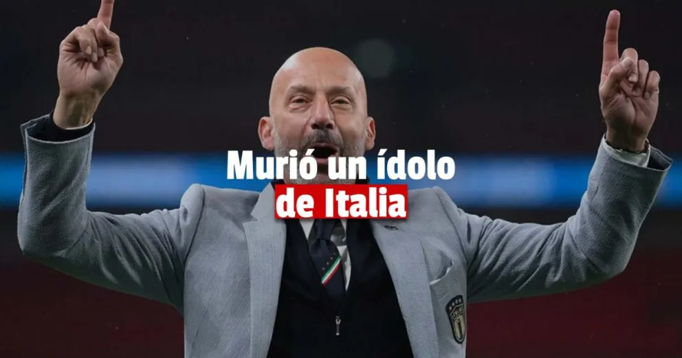 Murió Gianluca Vialli, delantero del seleccionado italiano y gloria de la Juventus
