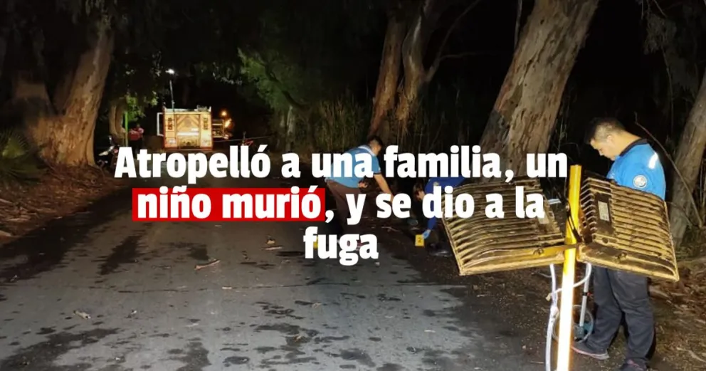 Siniestro fatal en Carpintería: un menor perdió la vida 