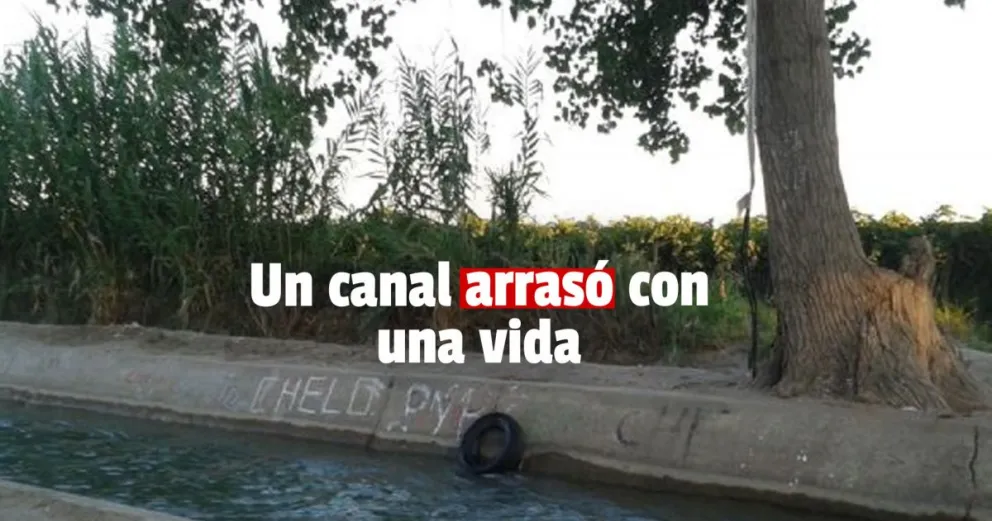Perdió la vida mientras se bañaba en un canal